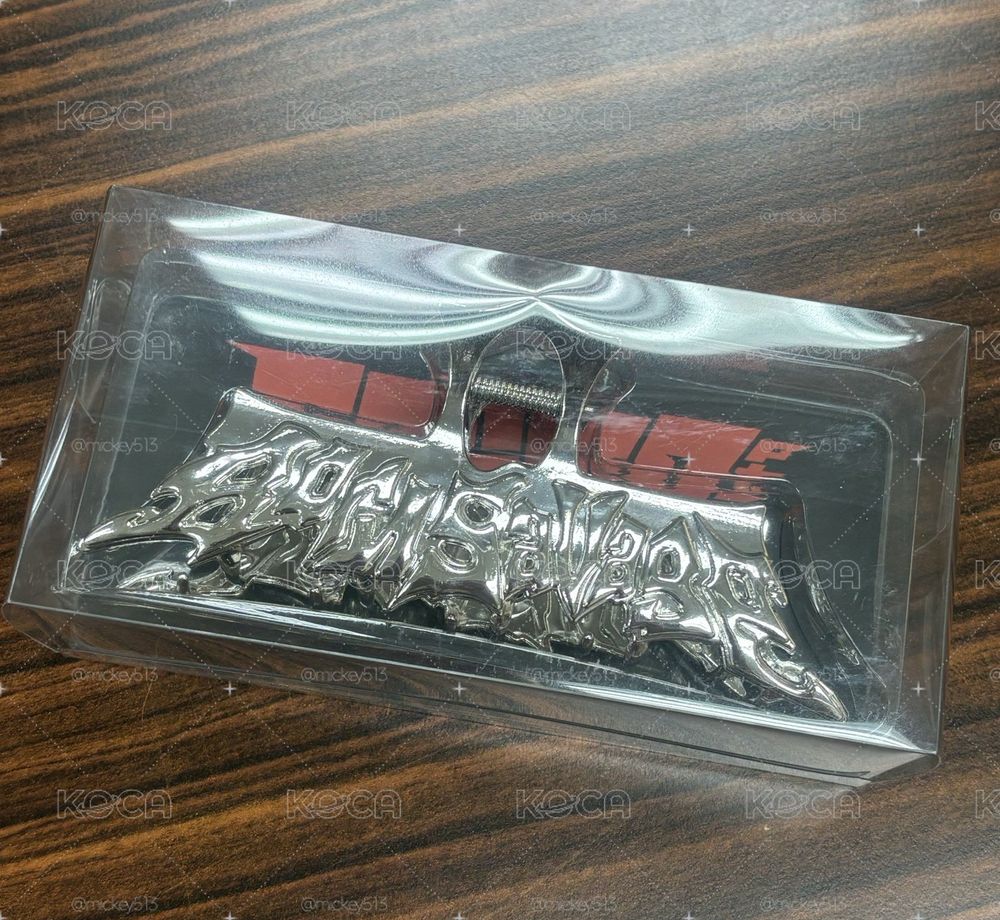 Plave 迷四MD 髮夾 鯊魚夾 Born Savage