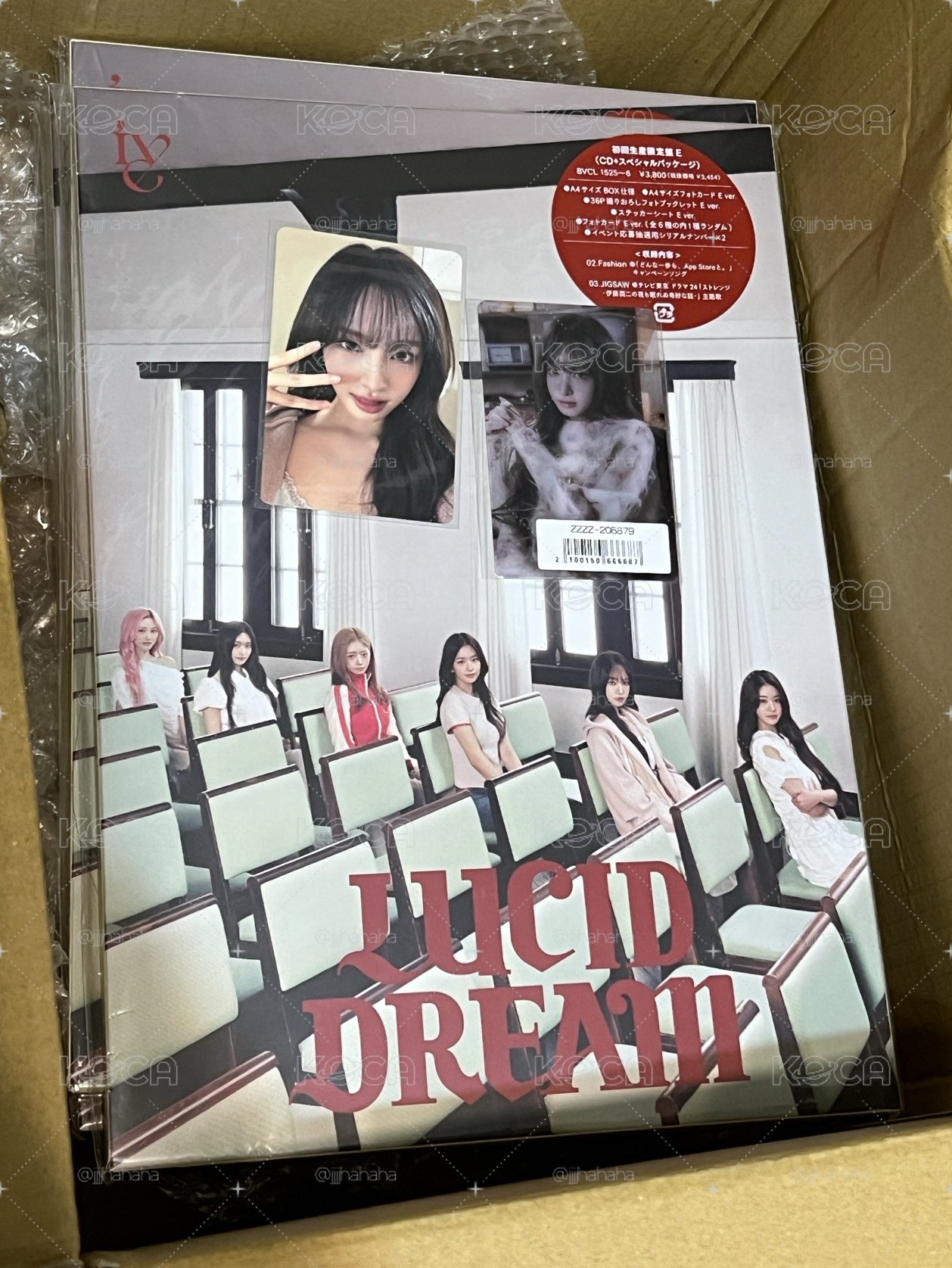 現貨 IVE LUCID DREAM初回E版 已拆全專含sony通路特典 無應募卷