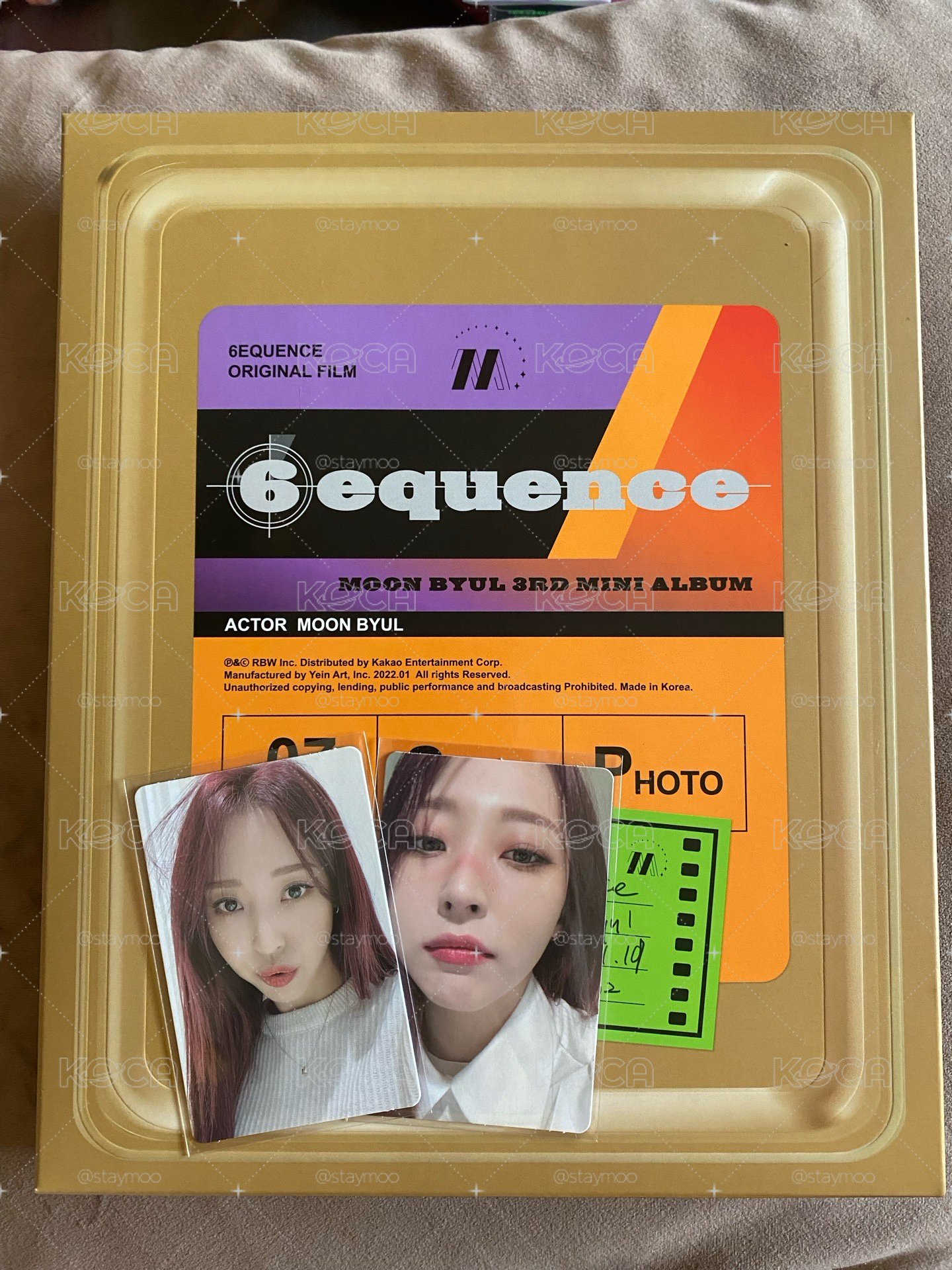 Moonbyul 6Cequence黃版