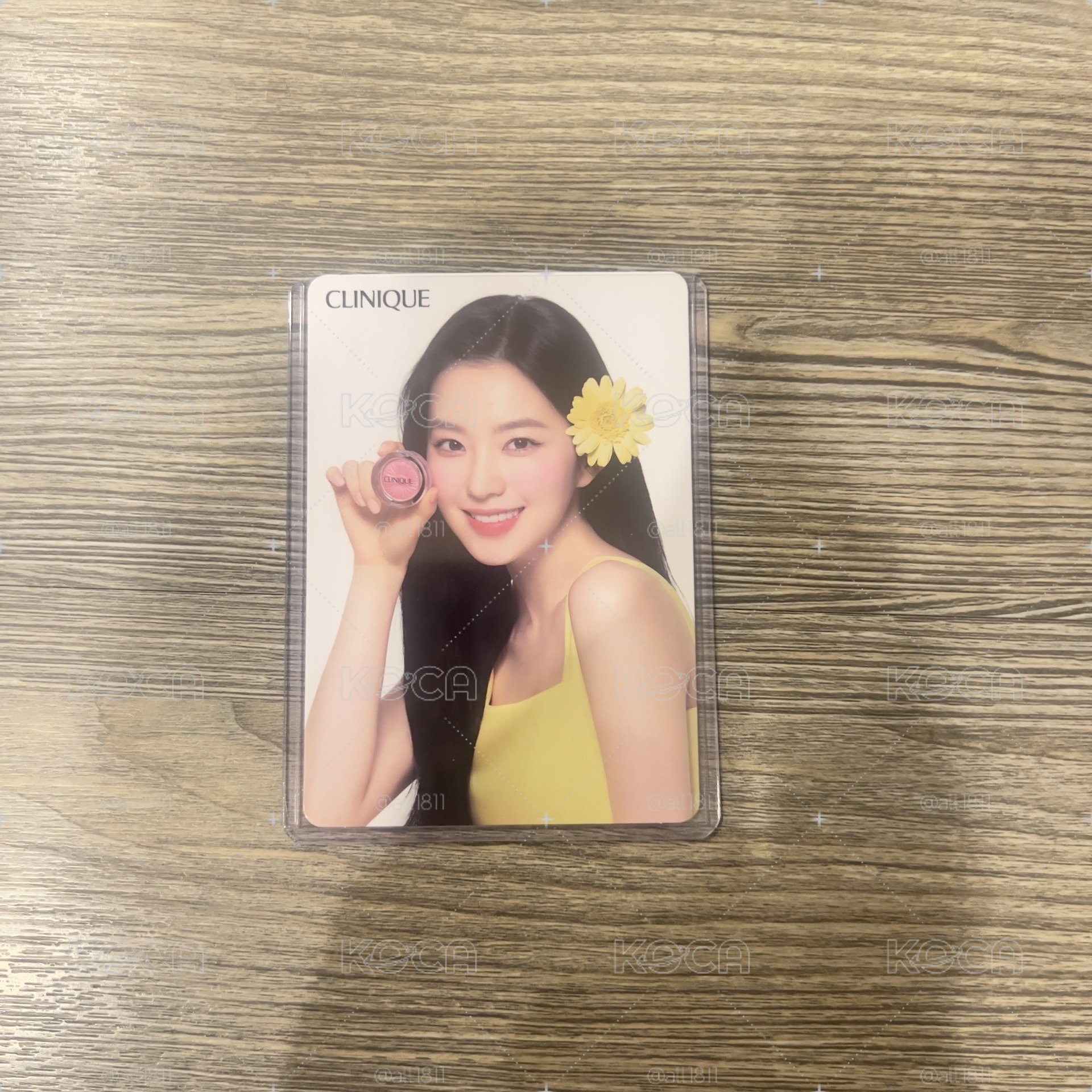 CLINIQUE 倩碧代言卡