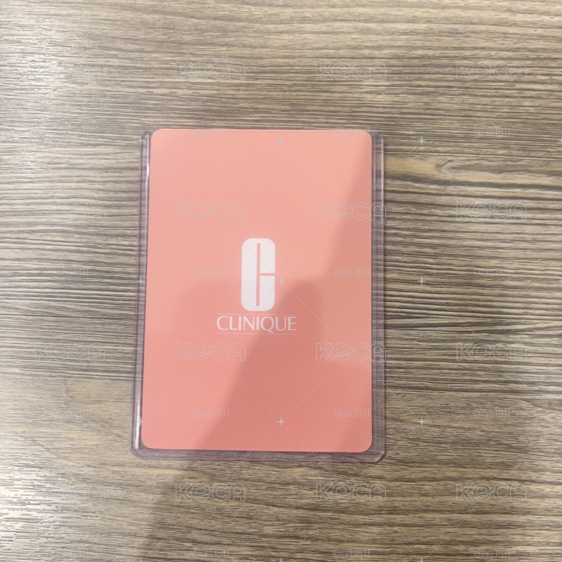 CLINIQUE 倩碧代言卡