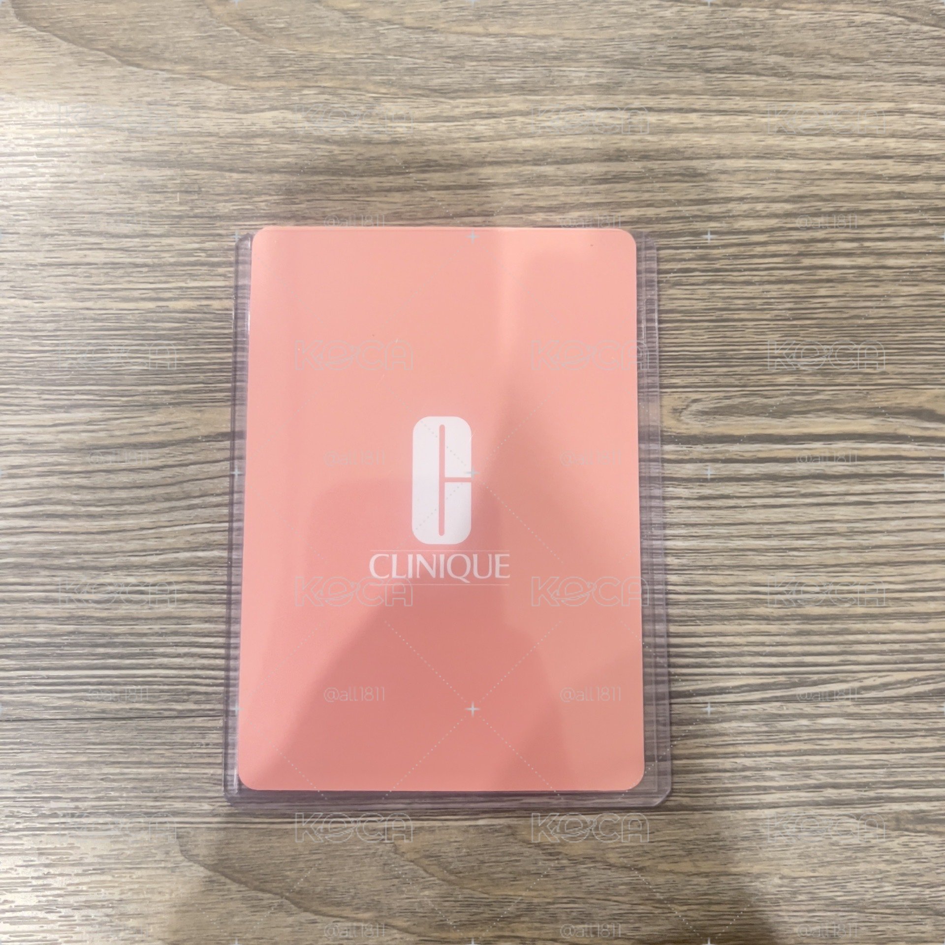 CLINIQUE倩碧  代言卡1