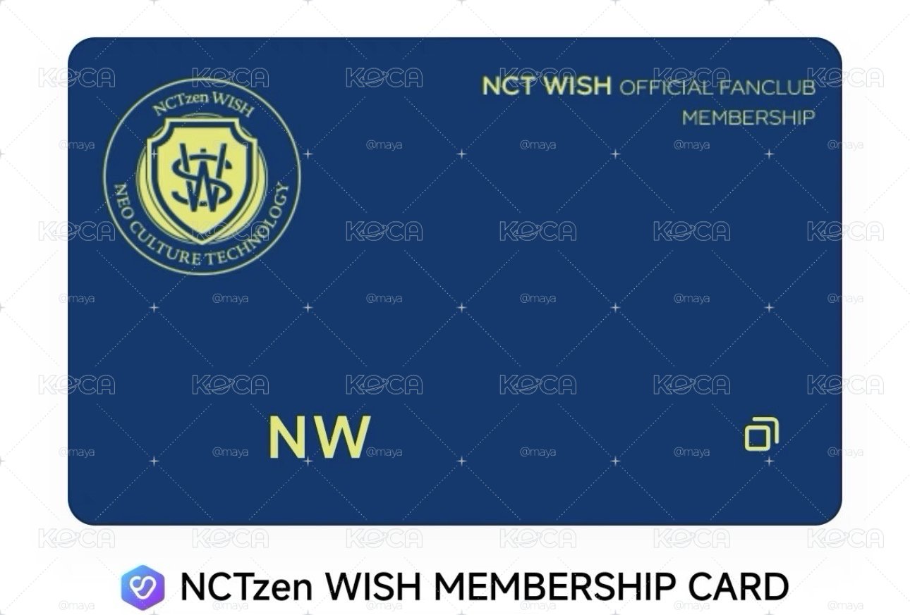 NCT WISH 台北場會員碼