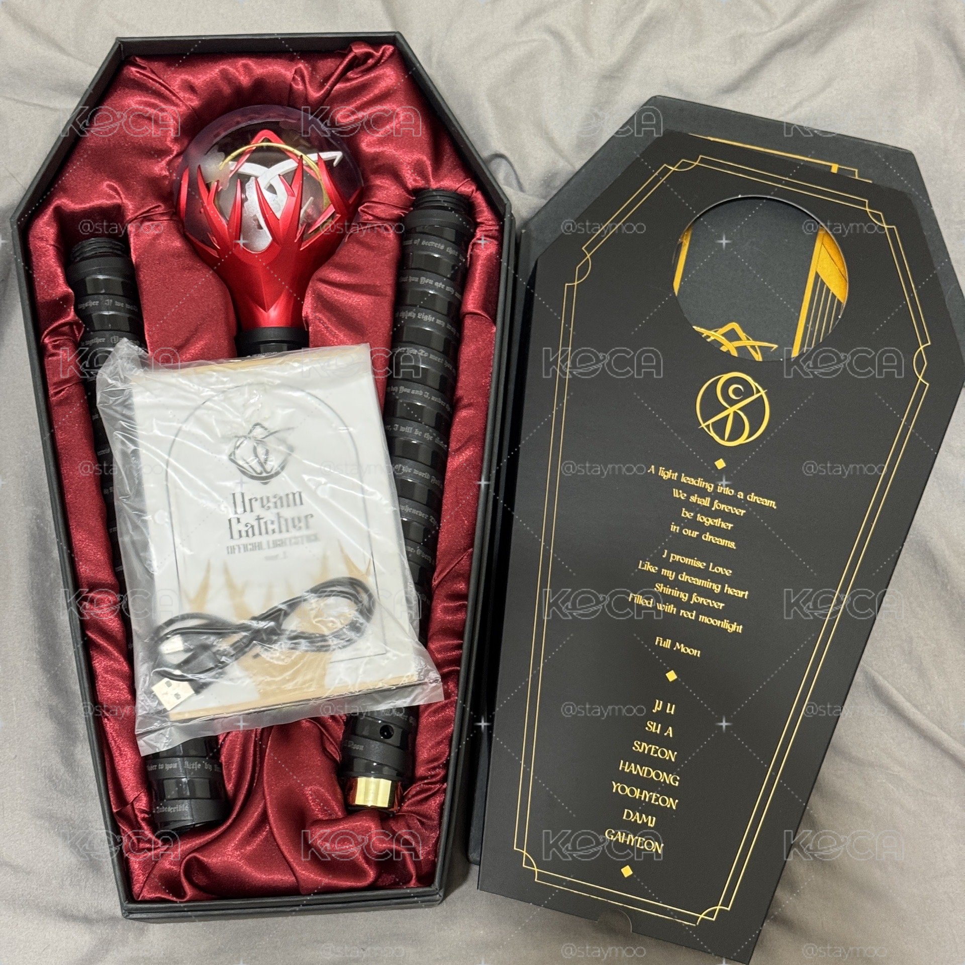 Dreamcatcher 手燈+高雄入場卡