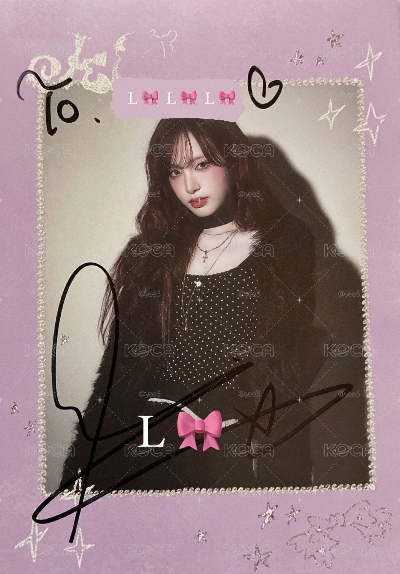 特別版栗親簽💟｜贈親簽展示相框