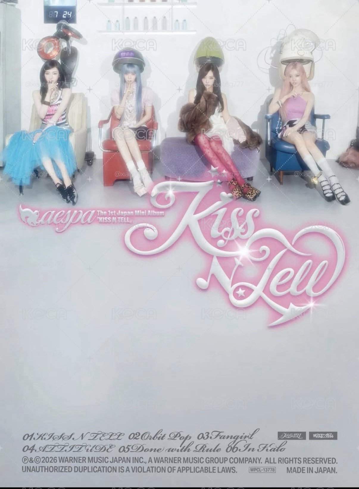 KISS N TELL Limited Edition Ver. 專輯 