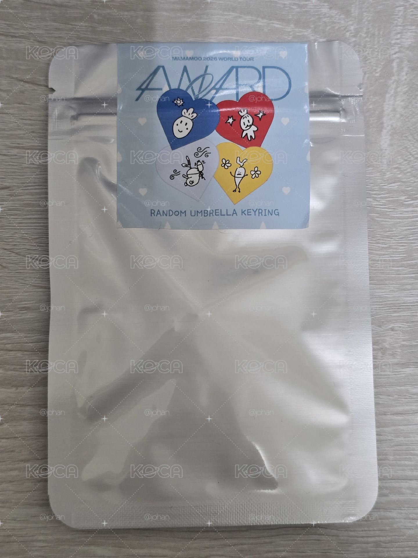 4WARD 雨傘鑰匙圈