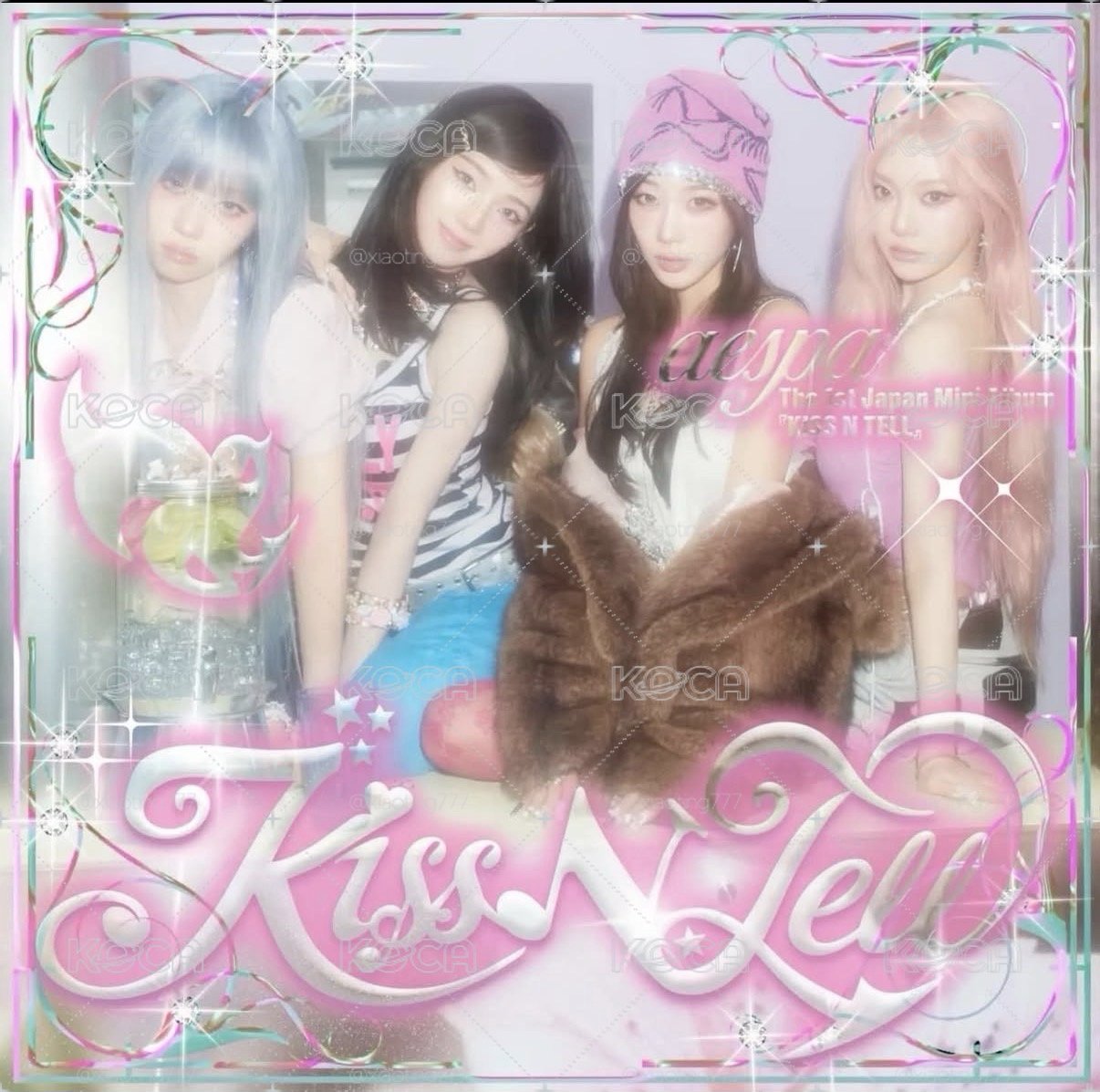 KISS N TELL Poster Ver 專輯 