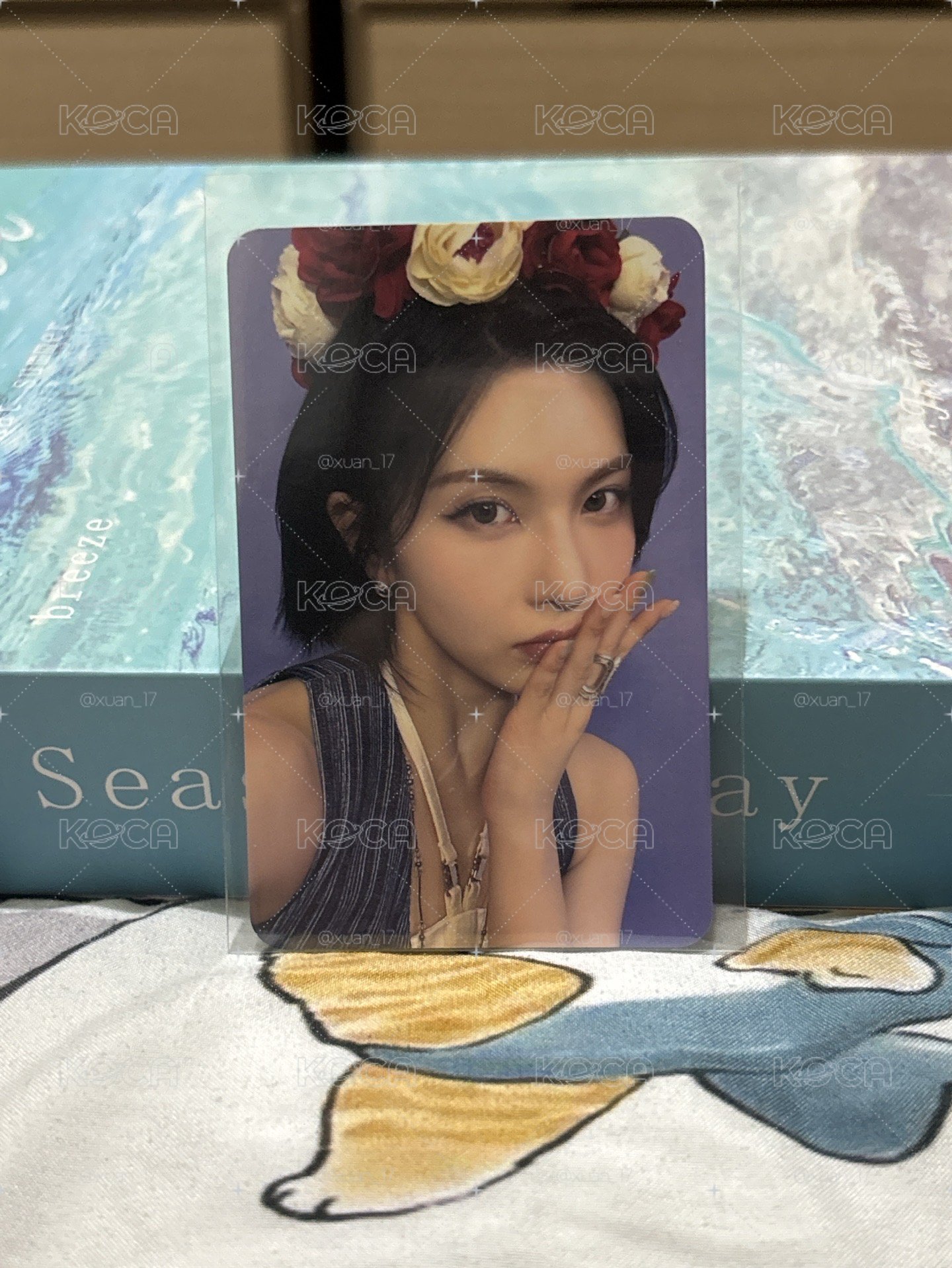 Heavy Serenade ms 線上 1.0 簽售卡 玫瑰花環