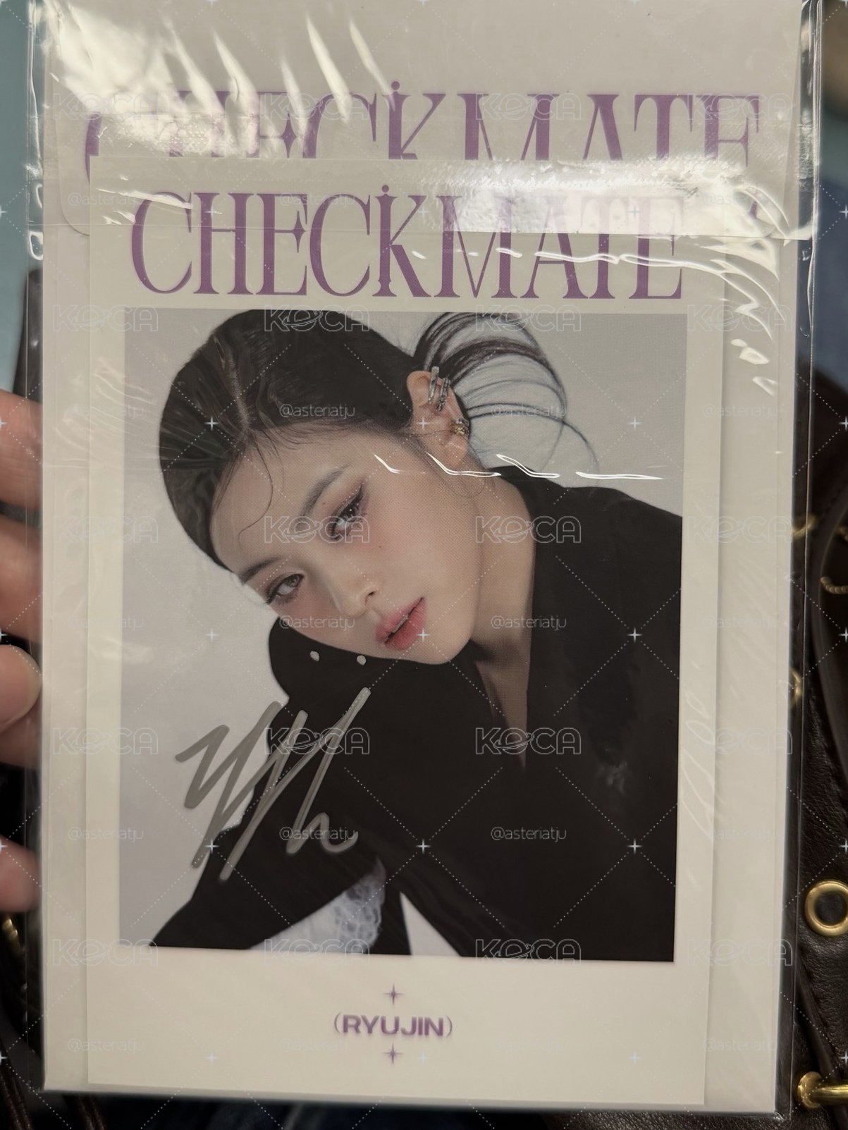 CHECKMATE 美版親簽 送空專！
