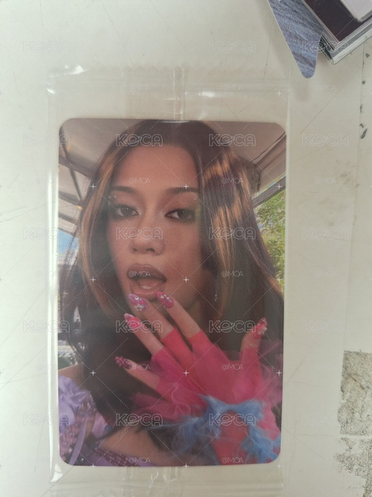 WILD k4 特典卡 Megan