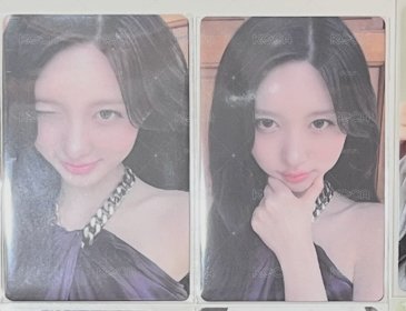 香水代言卡+兩張明信片