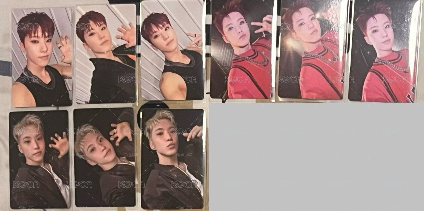 seventeen Hoshi 權順榮 寫真小卡【九張合售】
