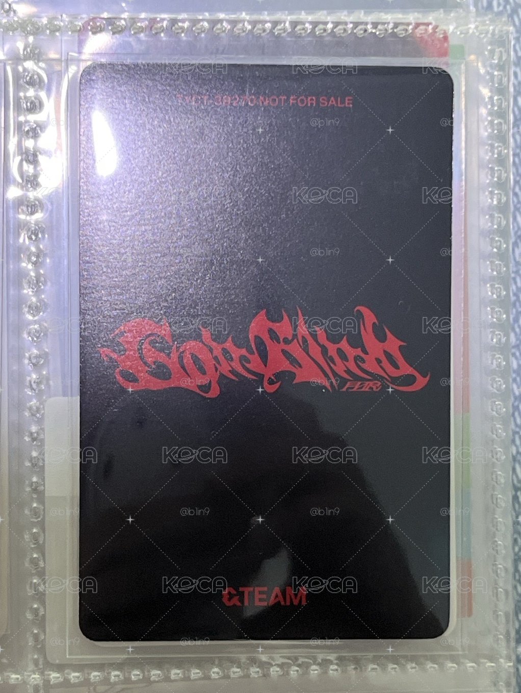 月狼 專輯卡 初回限定 WOLF CLAW
