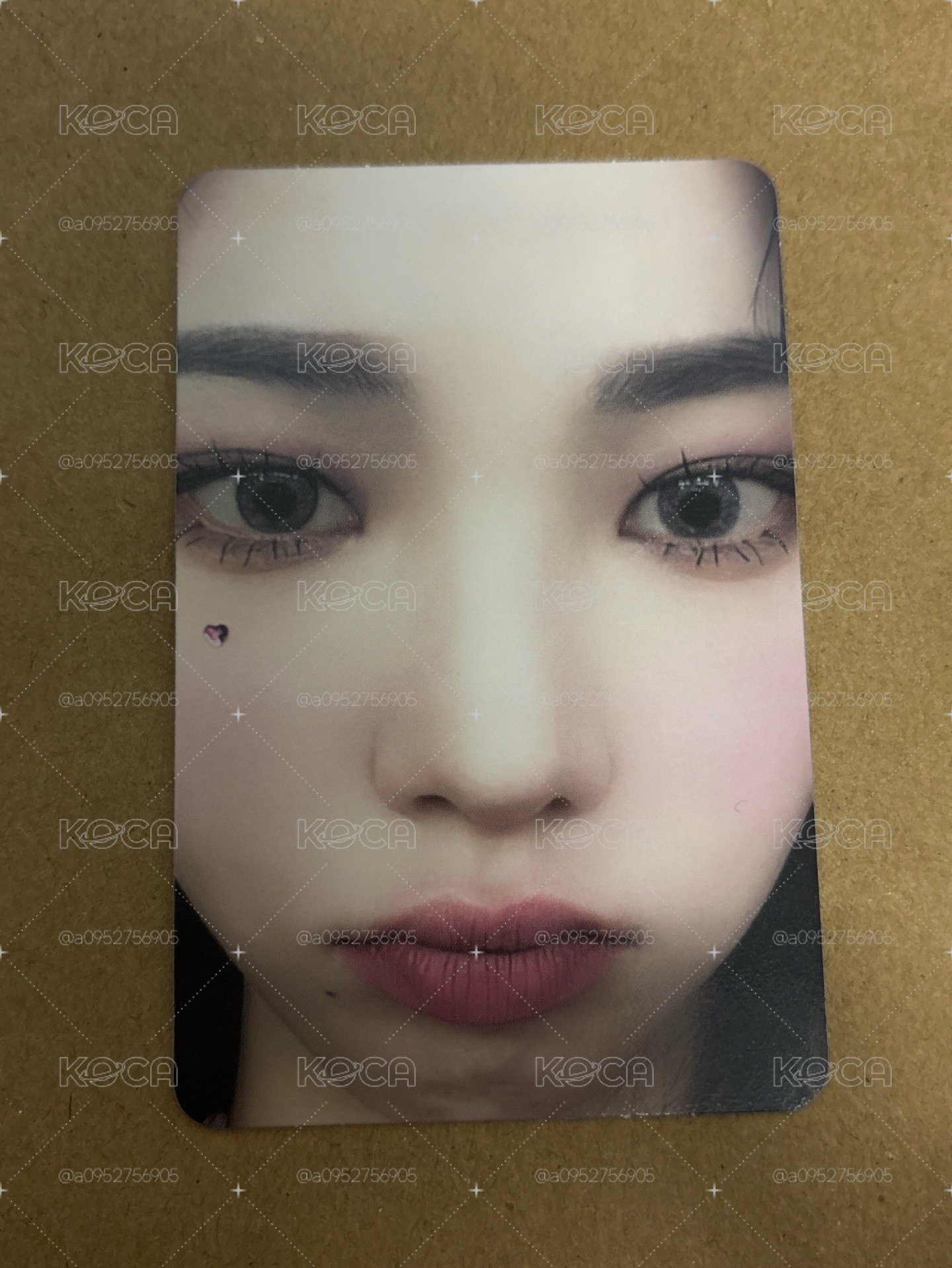(瑕)Girls 專輯卡 R版柚 懟臉柚