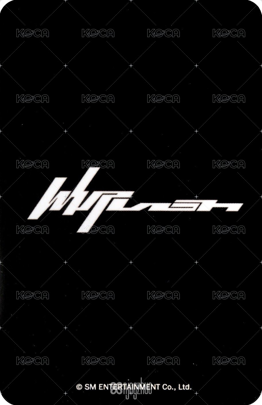 Whiplash kms 抽選卡 上海中簽寧 背面