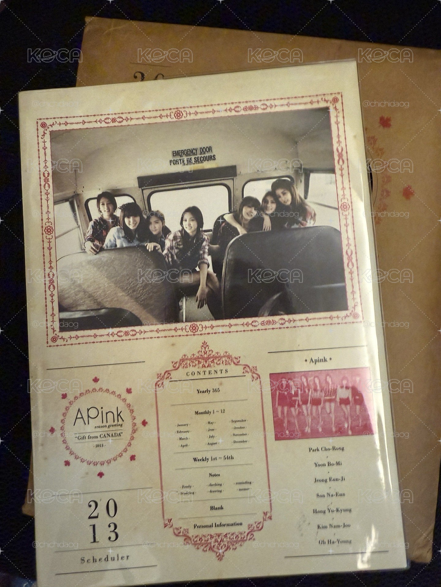 Apink2013年年曆