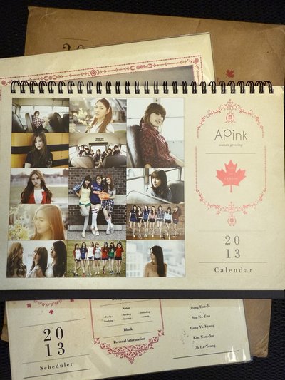 Apink2013年年曆