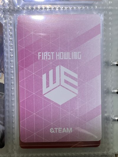 WE 專輯卡 初回限定B/單封/7net限定盤