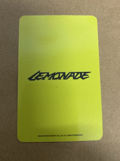 （瑕）LEMONADE 快閃 LEMONADE ver. 隨機卡 官拍柚