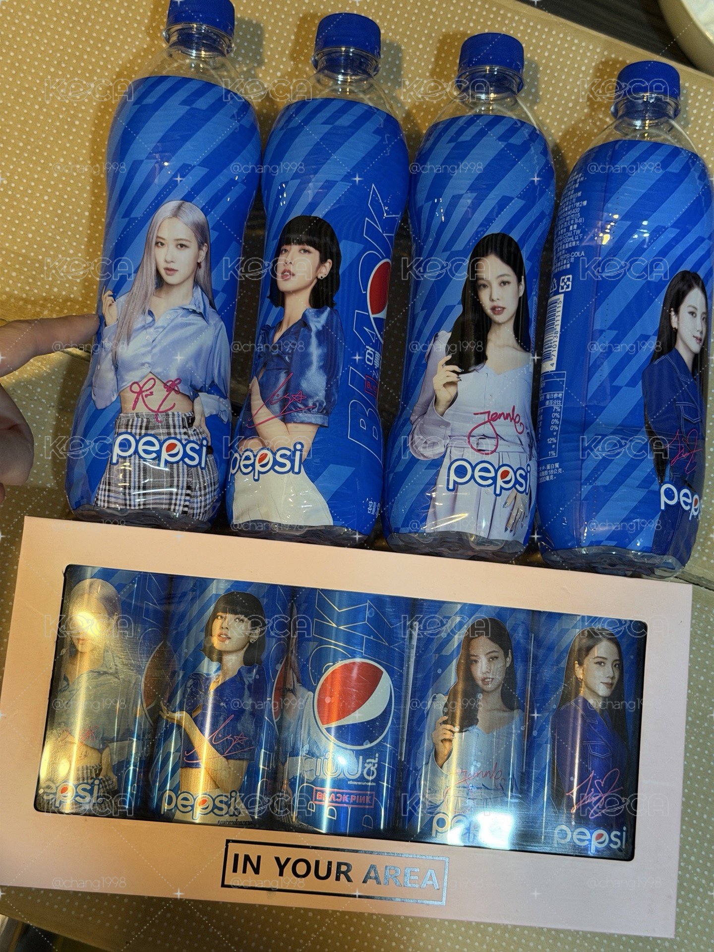 Blackpink x 百事可樂（空瓶）