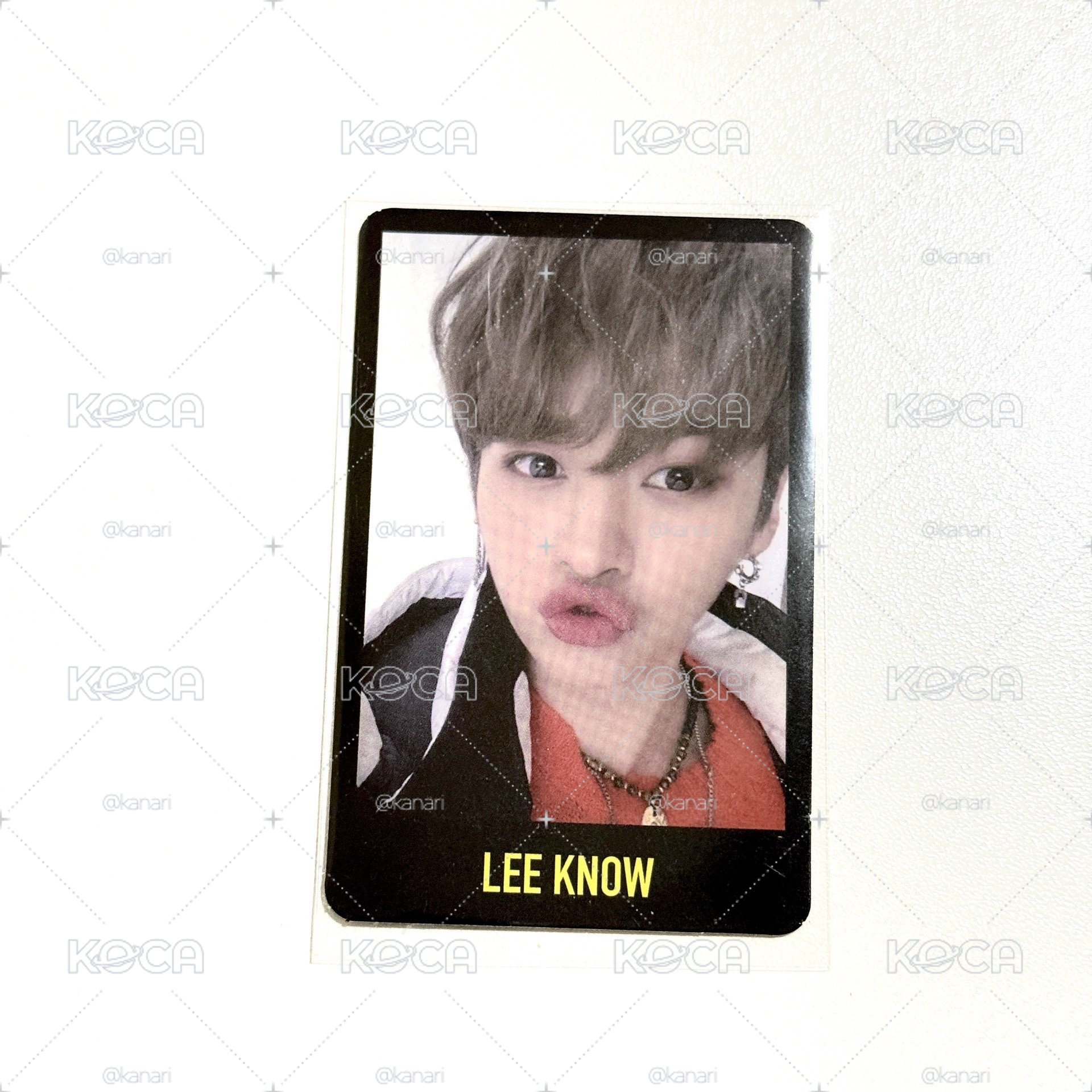MIROH LEE KNOW 旻浩 專輯小卡