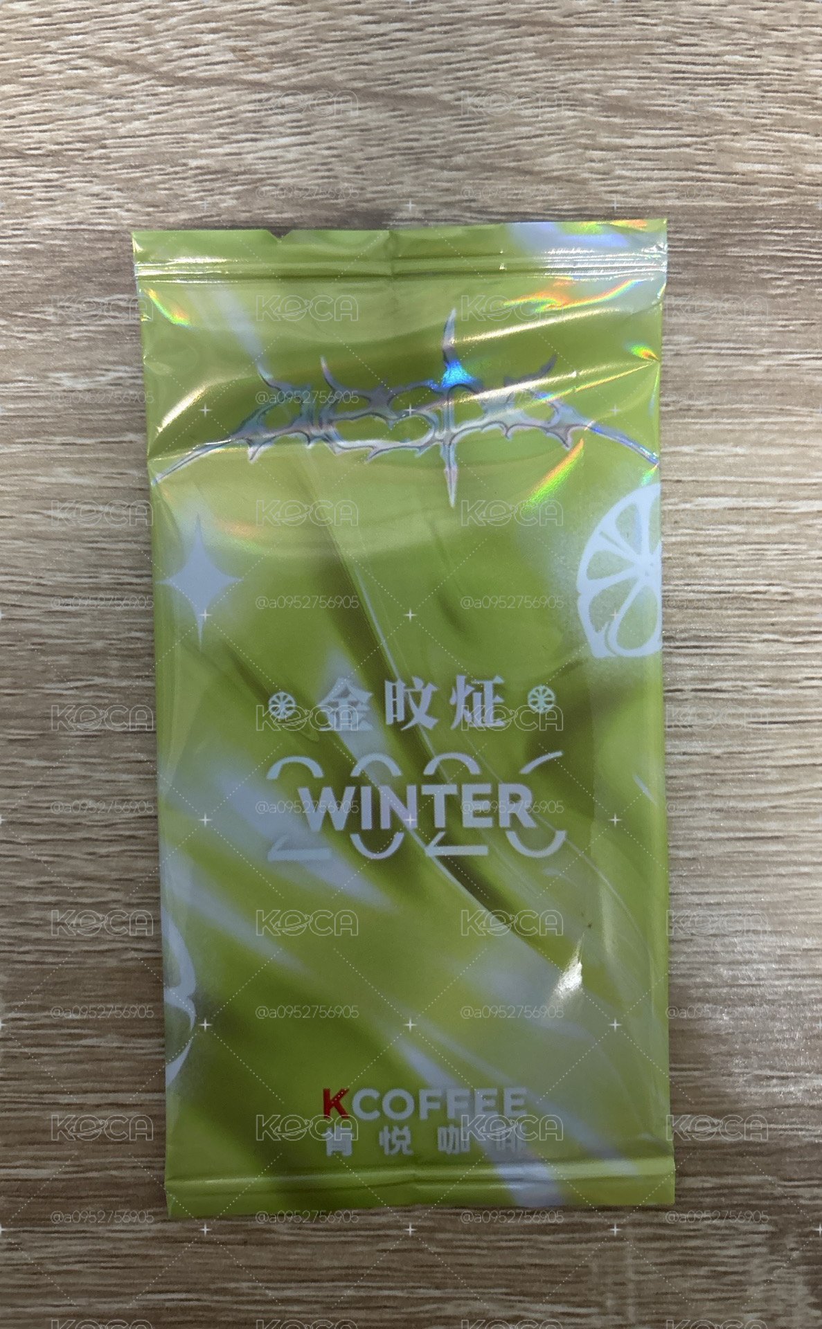 （未拆含杯套）LEMONADE 肯悅 代言卡 