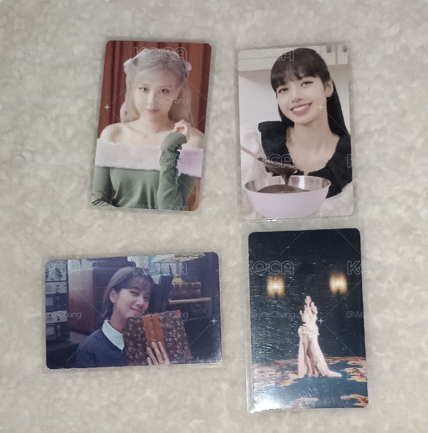 BLACKPINK 四張全收