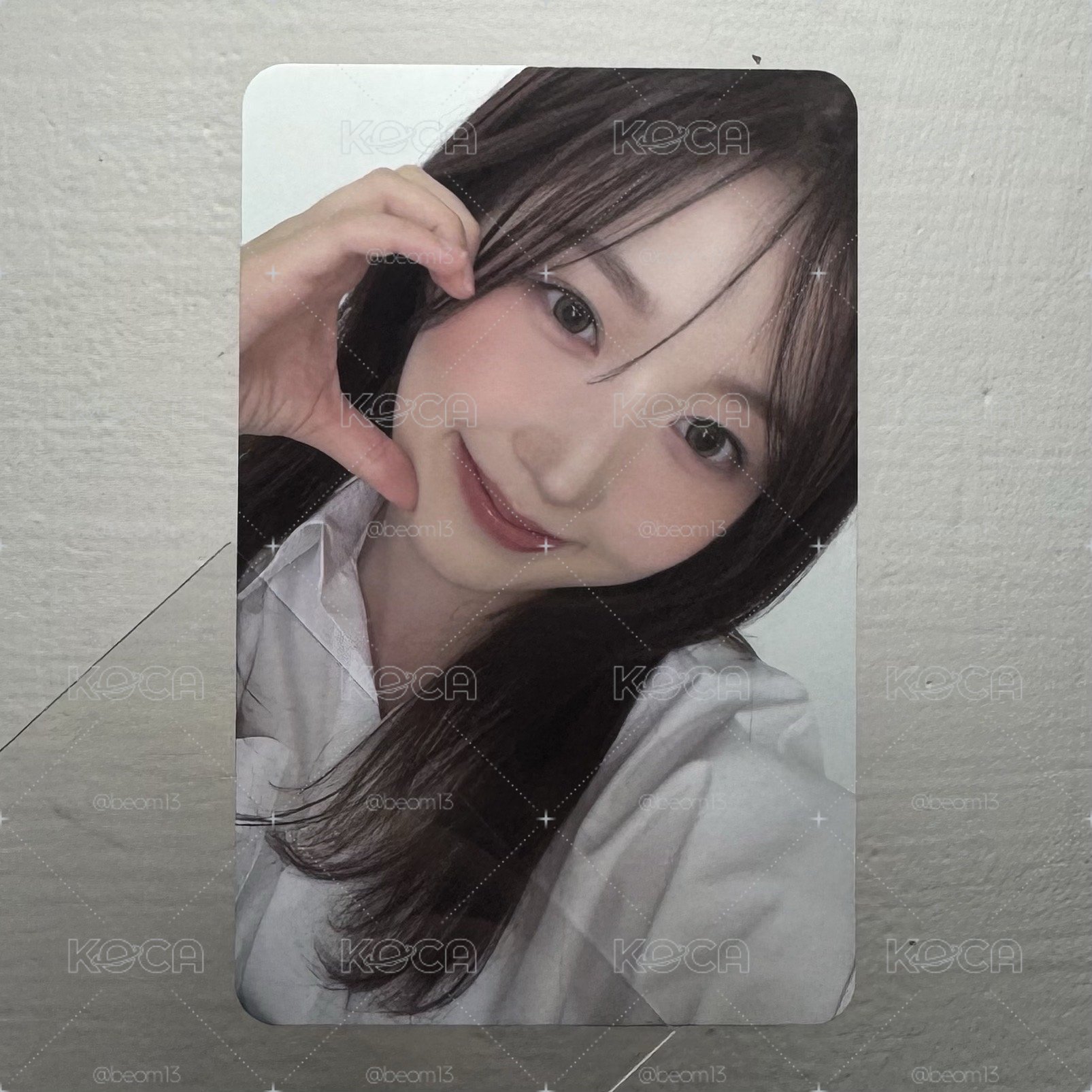 HAEWON 臉頰愛心卡