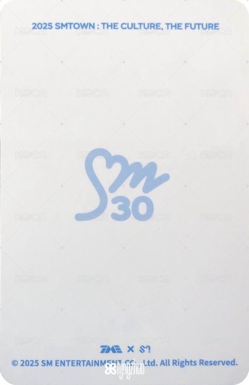 25SMT&30th 星光卡 四星紀念卡 背面