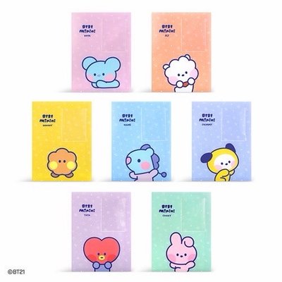 BT21 / 4格卡冊