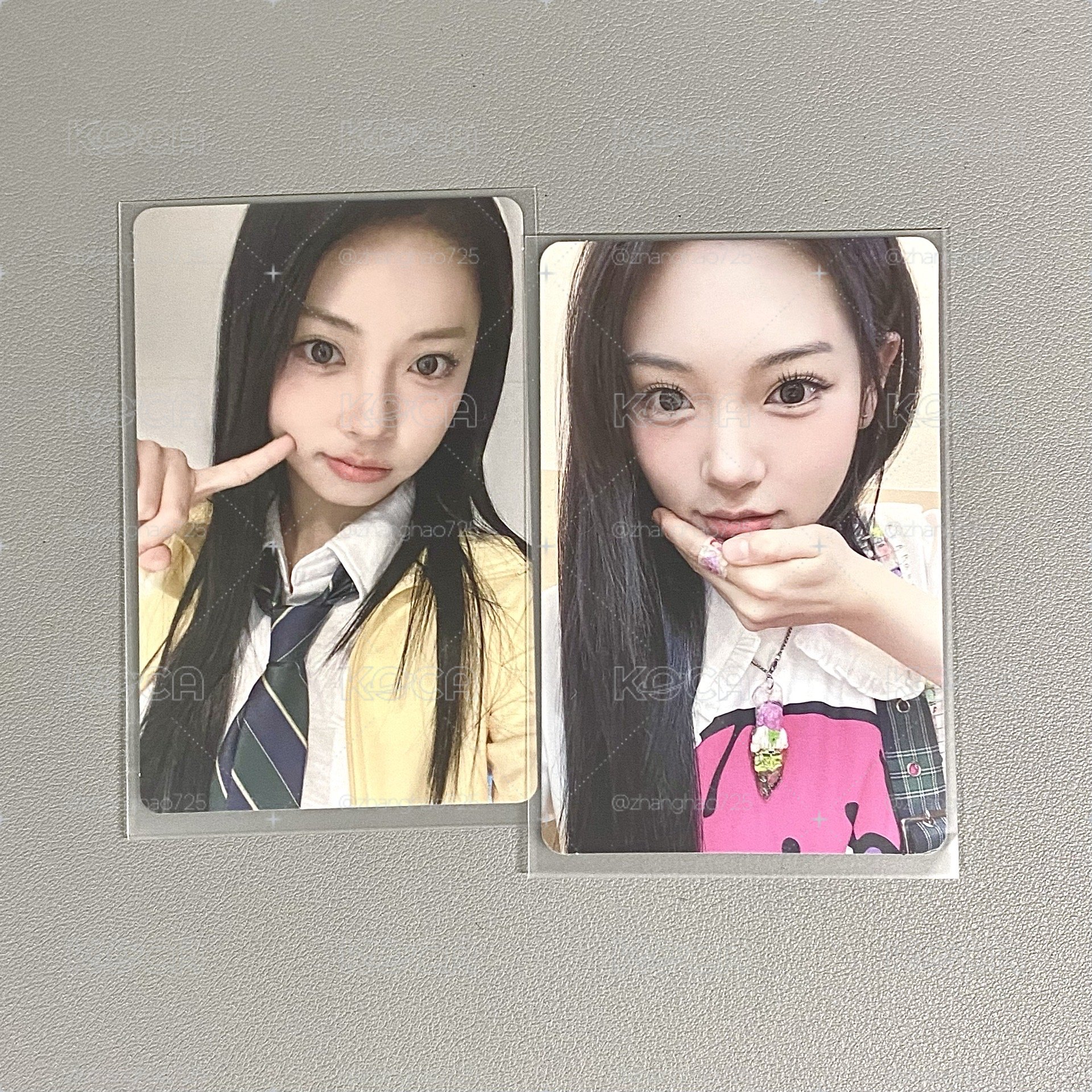 出道快閃 方巾卡&便條紙卡 Tina