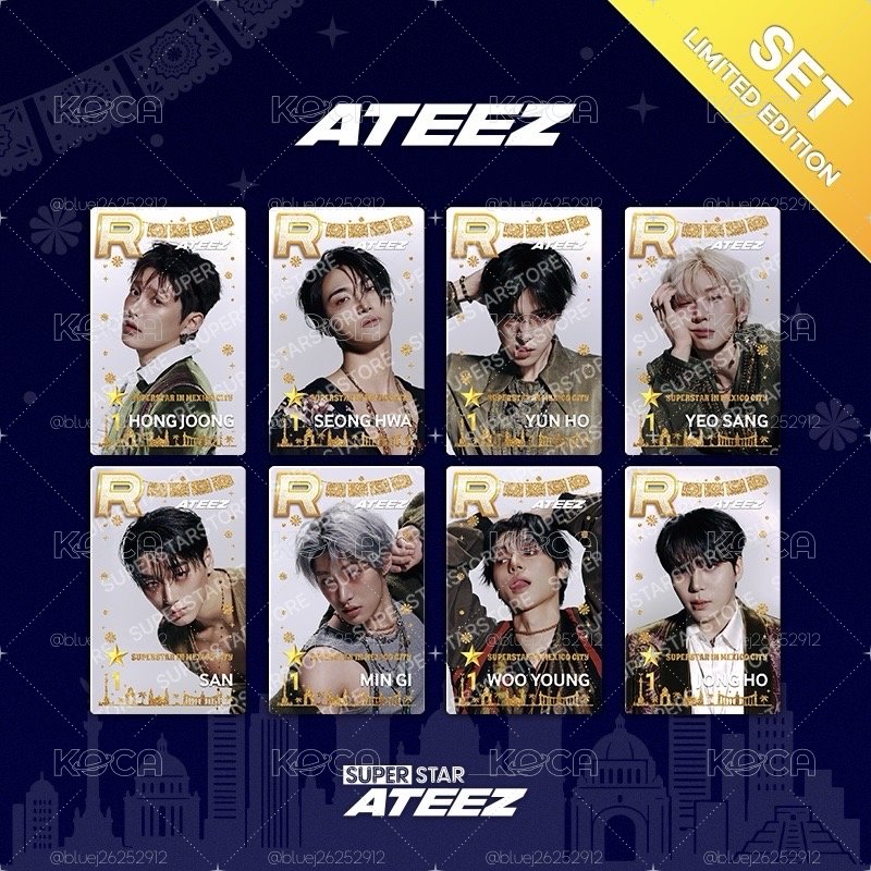 SUPERSTAR IN MEXICO CITY 遊戲卡 