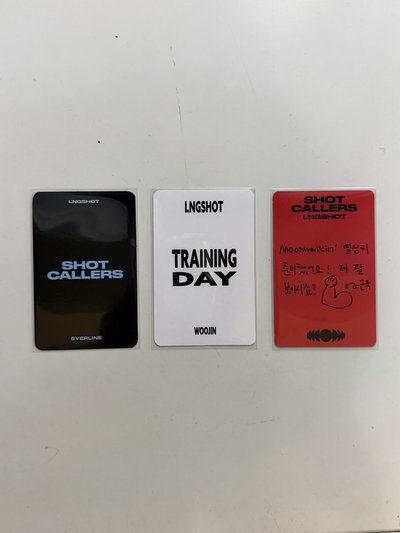 羊角Louis+練習woojin +Ohyul專卡