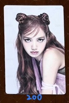 莎 born pink特典1 藍標需綁