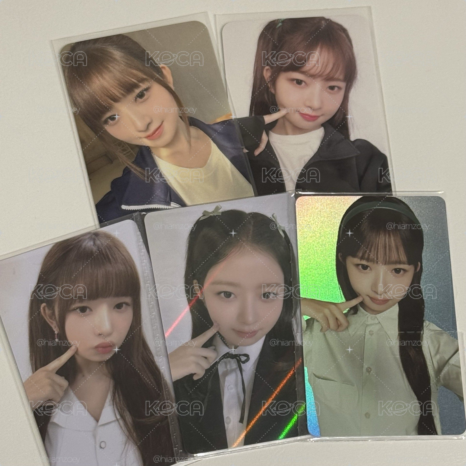.ᐟ.ᐟ現貨.ᐟ.ᐟ怜寶代言卡五張