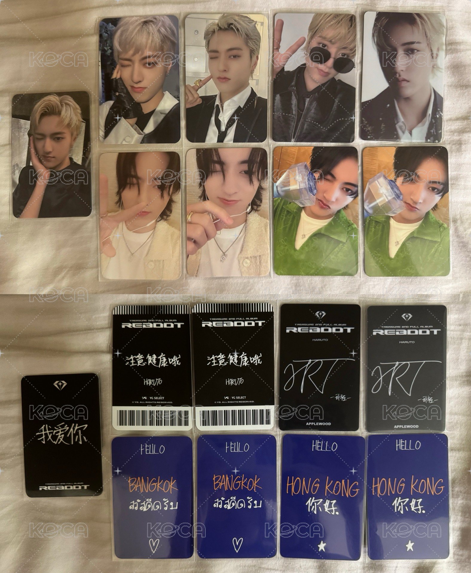 Treasure渡邊溫斗🦋小卡