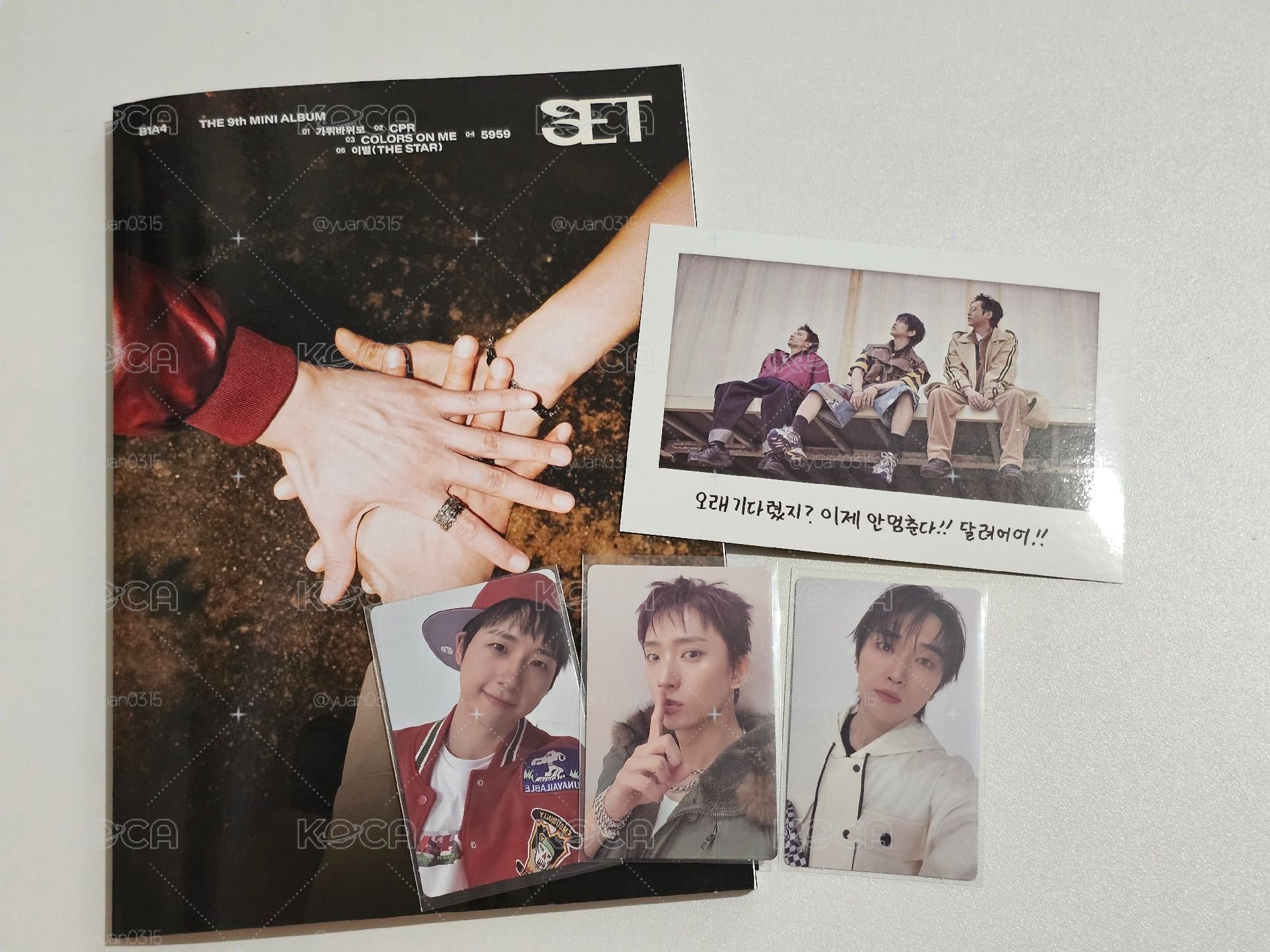 B1A4 SET全專