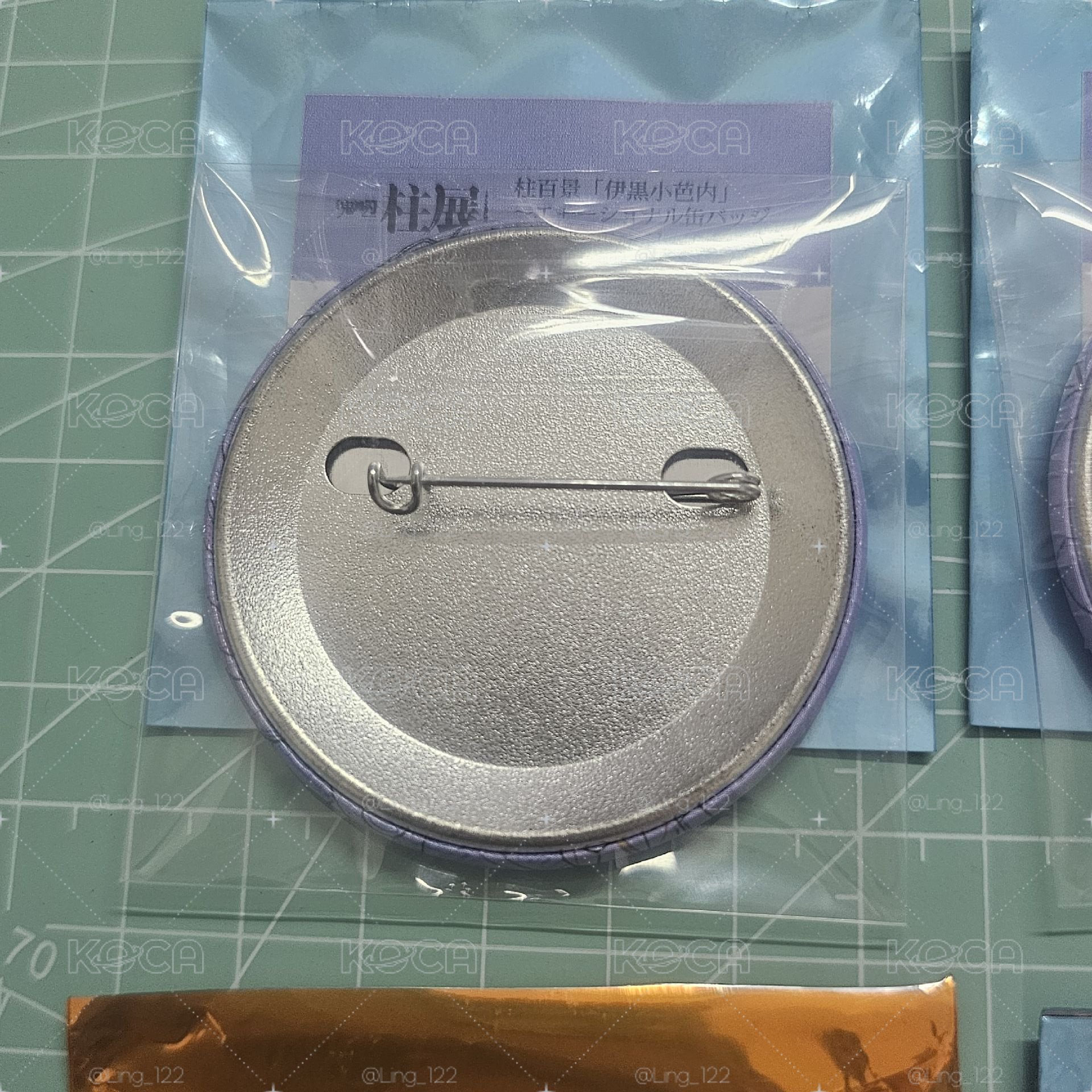 伊黑小芭內 柱展線稿 比耶 徽章