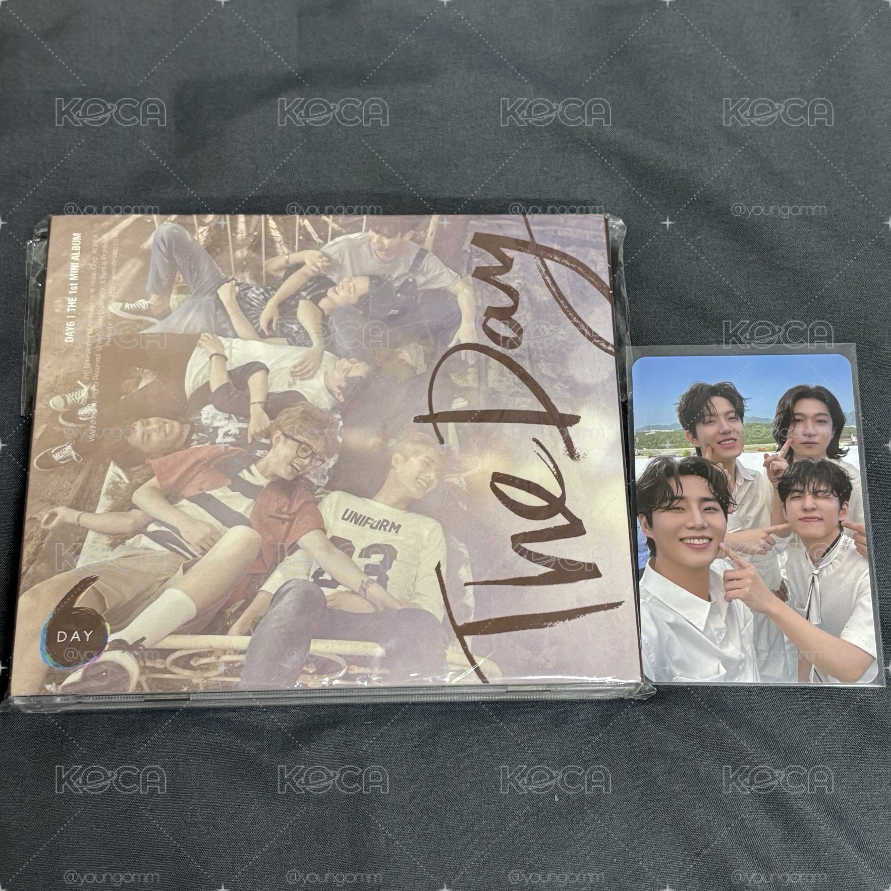 DAY6 出道專 The Day（韓版）+飯咪隨機團卡