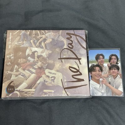 DAY6 出道專 The Day（韓版）+飯咪隨機團卡