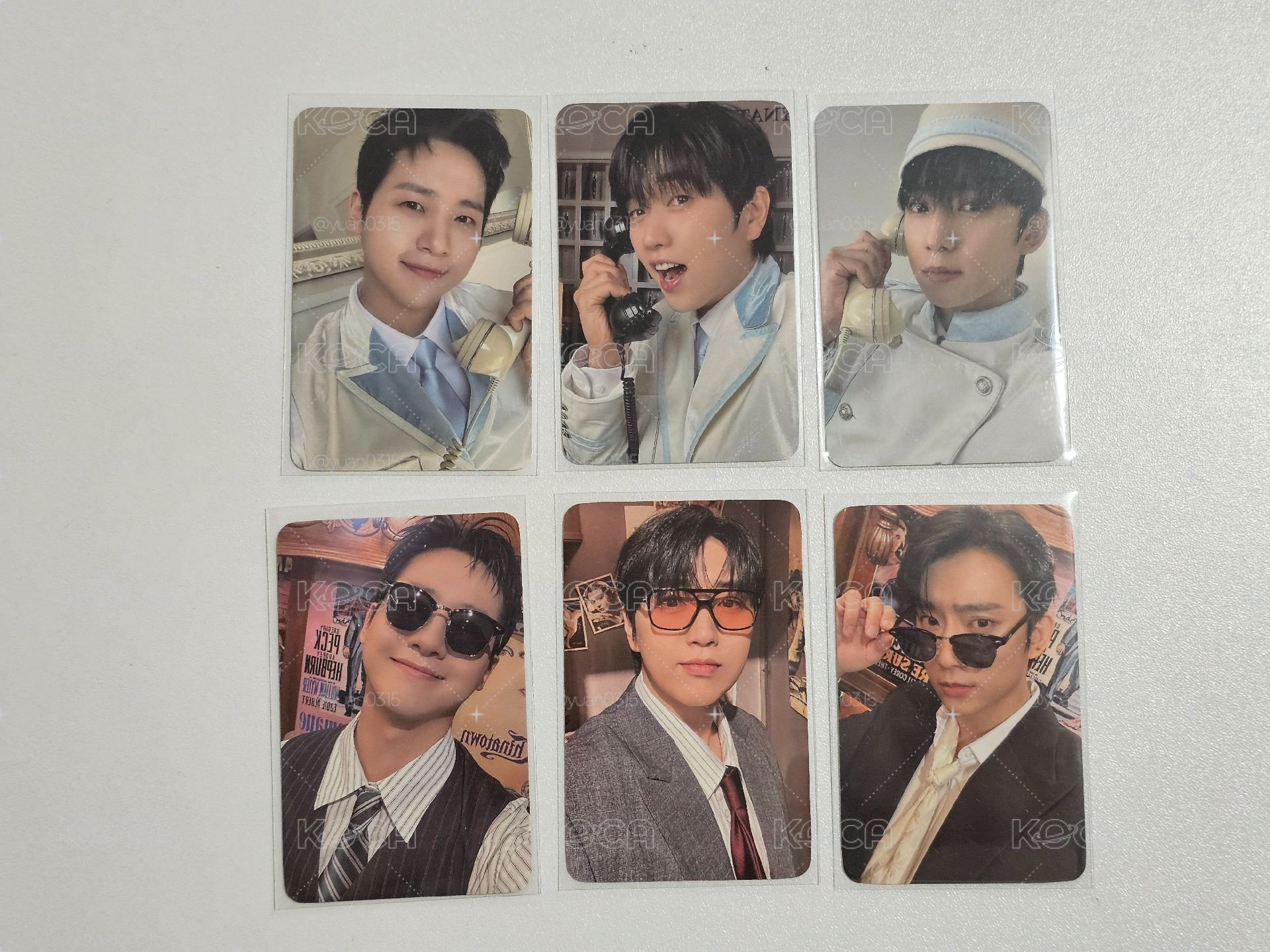 B1A4 8期會員卡 一套不拆