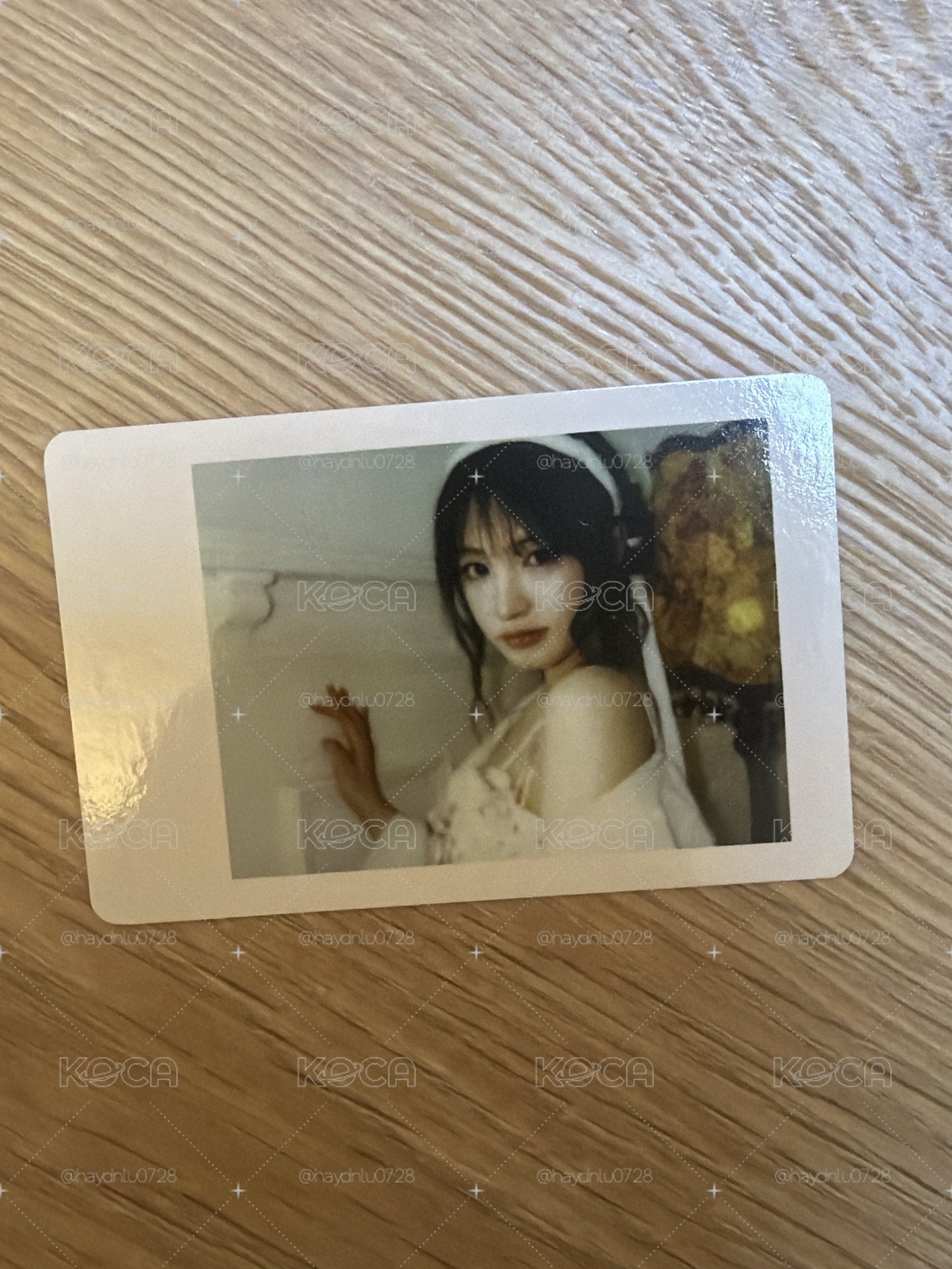 現貨當日出貨/IVE SECRET wm 4.0 幸運卡 栗