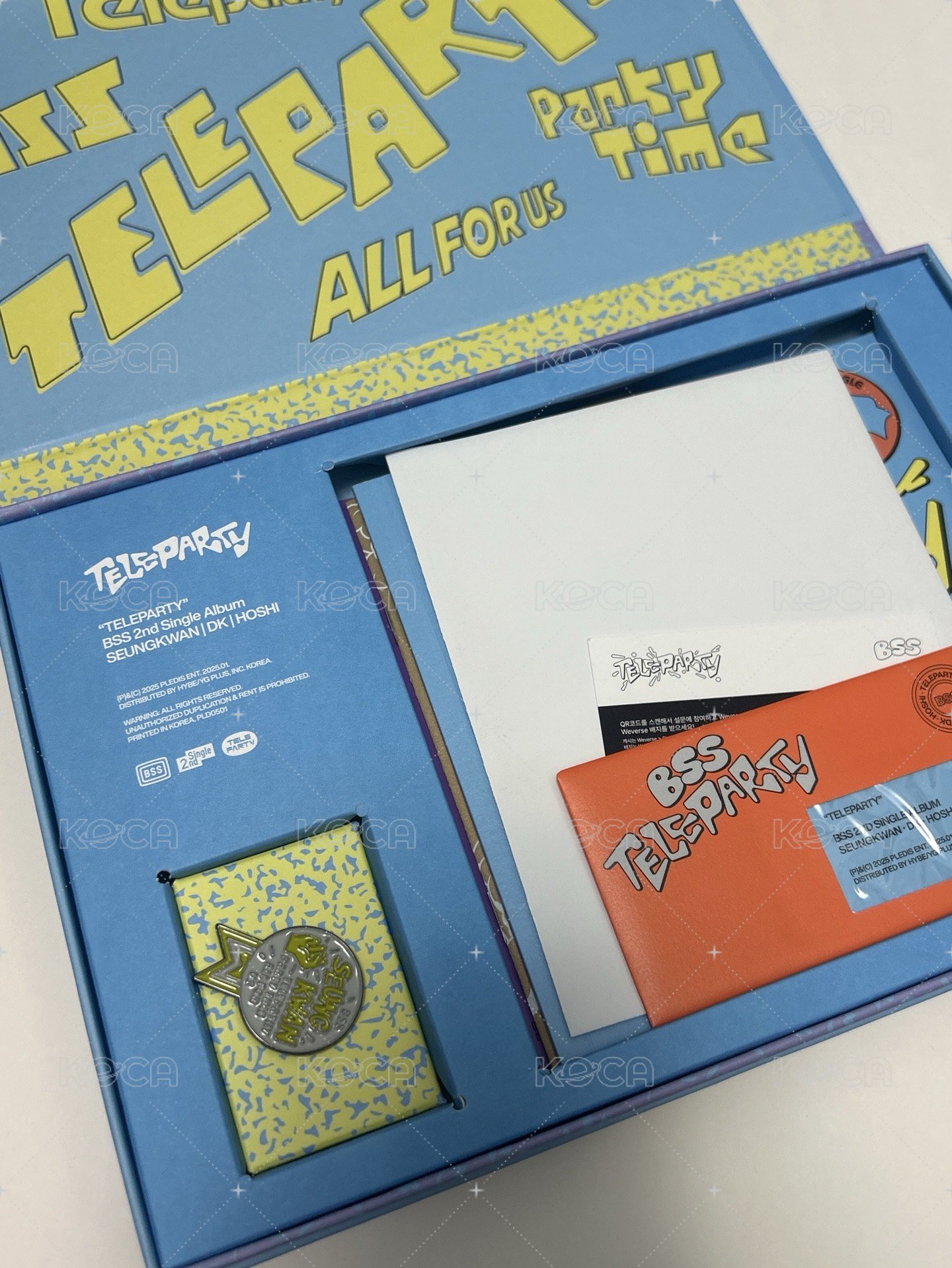 TELEPARTY 空專藍版（含別針）