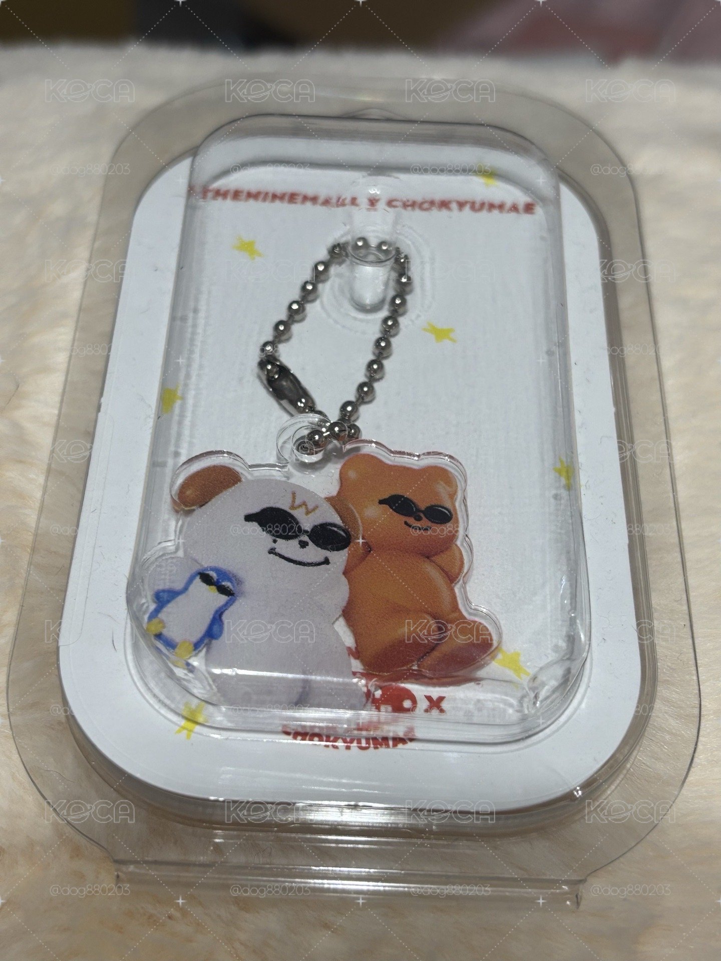 THENINEMALL X CHOKYUMAE 吊飾 