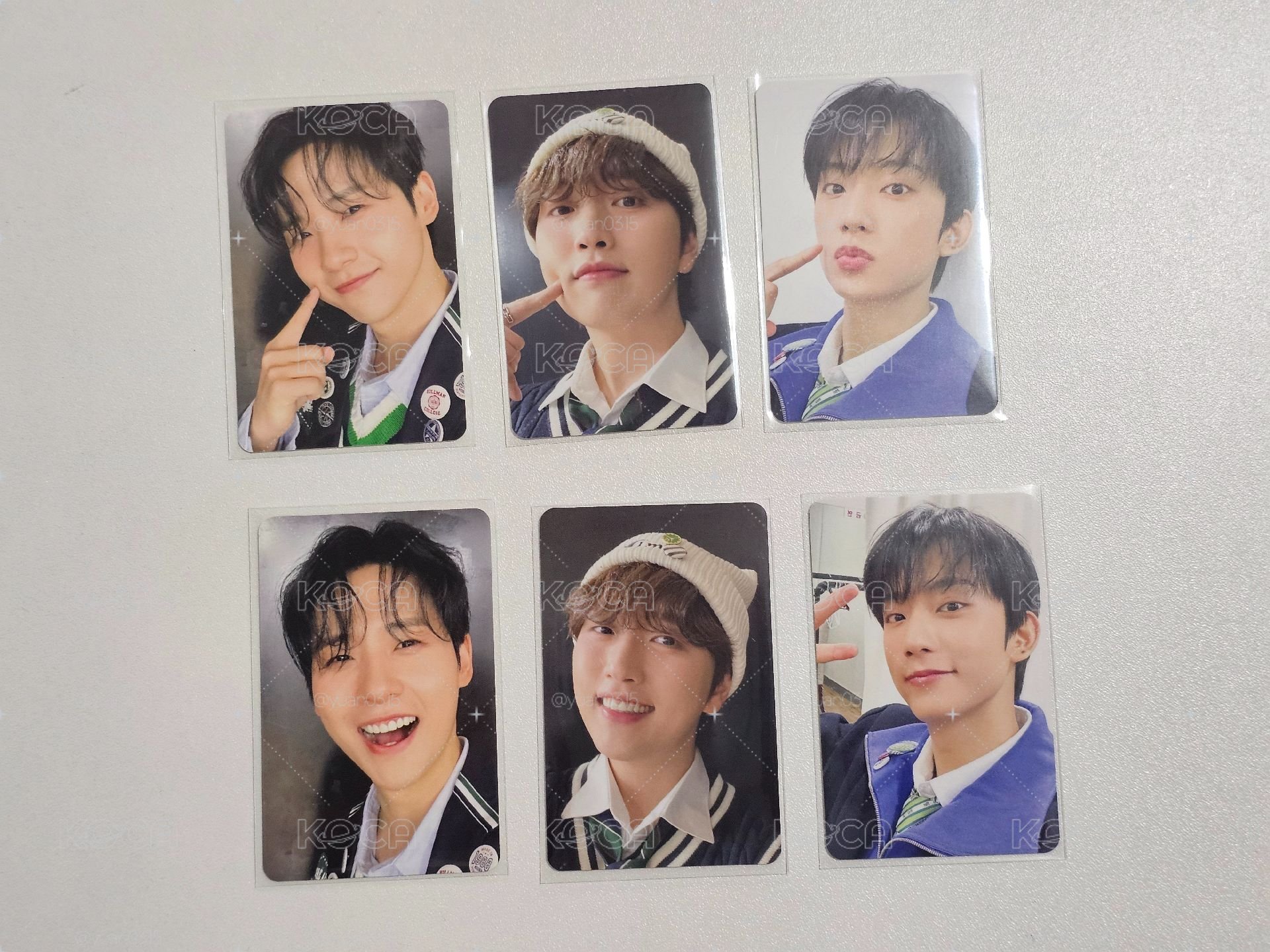 B1A4 校服 特典卡