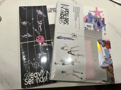 NMIXX heavy serenade未拆專 兩本一套