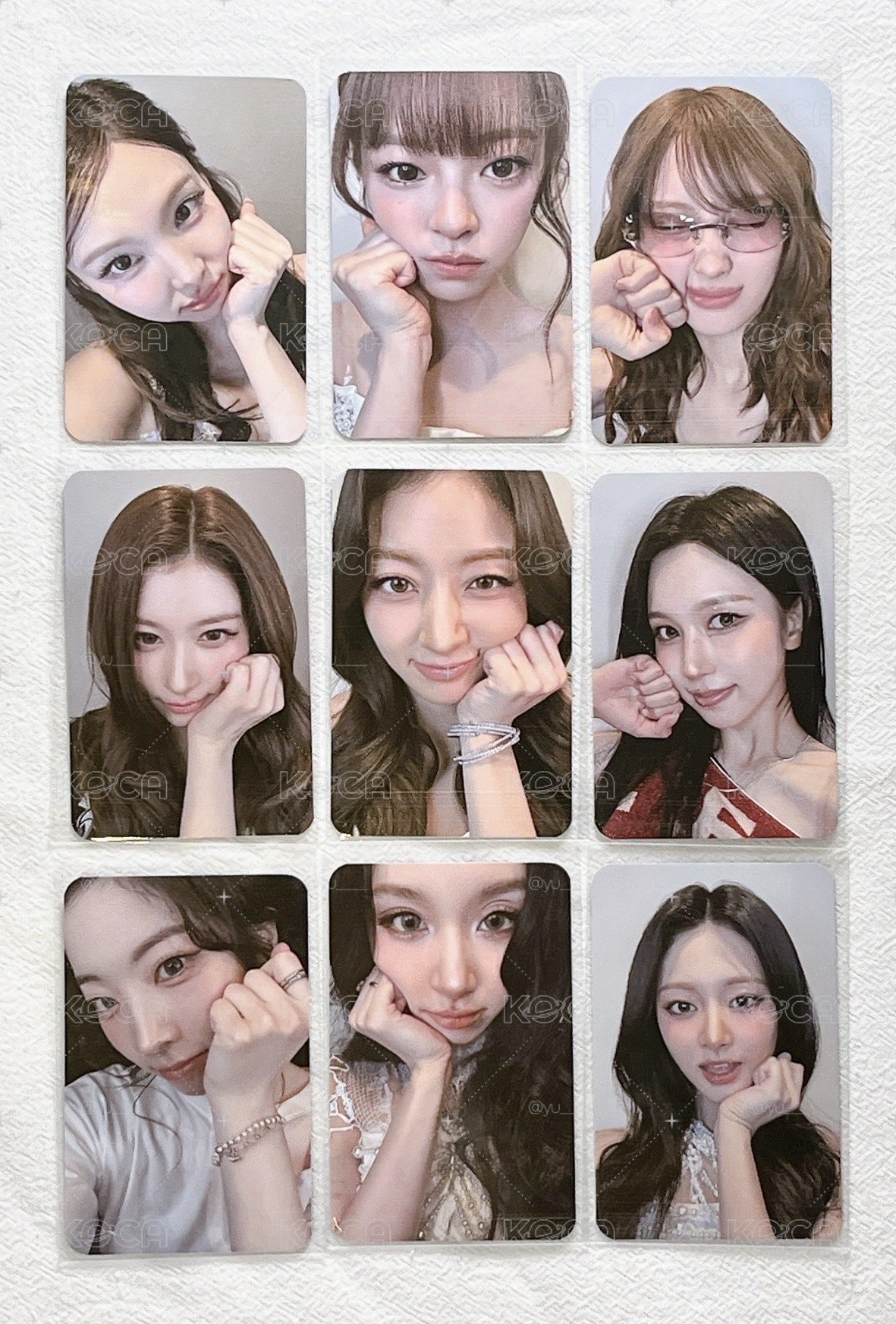 TWICE 安可場快閃店滿額卡一套
