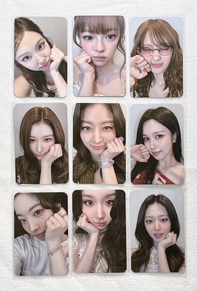TWICE 安可場快閃店滿額卡一套