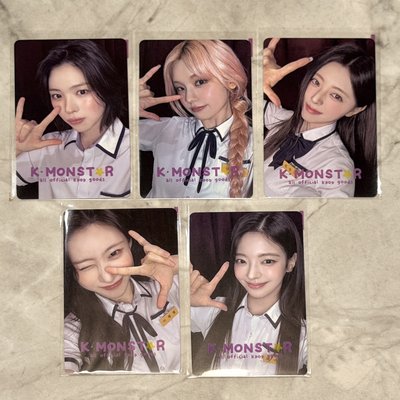 (單成員) ITZY Motto km 台北 線下 簽售卡 搖滾明星